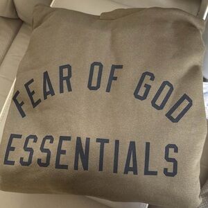 Essentials Fear of God hoodie- Olive
